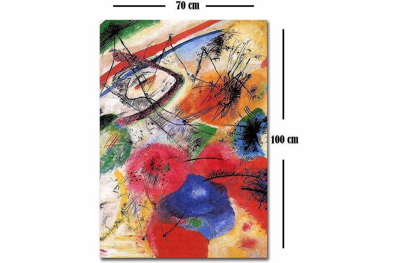 Decorative Canvas Painting 70x100 - Inredning & dekor - Tavlor & konst - Canvastavla