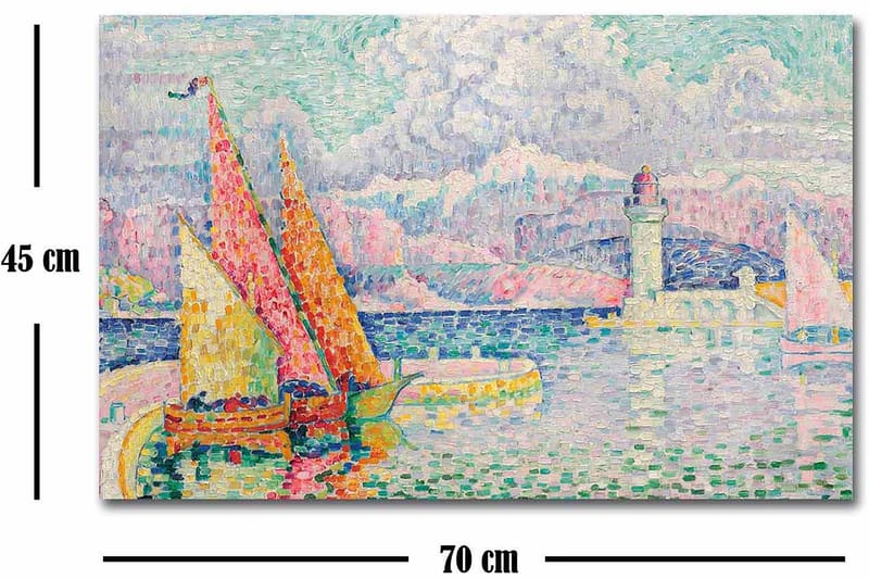 Decorative Canvas Painting 45x70 - Inredning & dekor - Tavlor & konst - Canvastavla