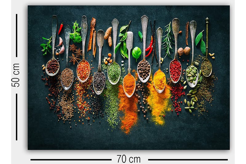 Decorative Canvas Painting 50x70 - Inredning & dekor - Tavlor & konst - Canvastavla