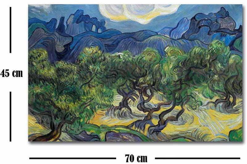 Decorative Canvas Painting 45x70 - Inredning & dekor - Tavlor & konst - Canvastavla