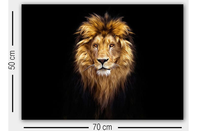 Decorative Canvas Painting 50x70 - Inredning & dekor - Tavlor & konst - Canvastavla