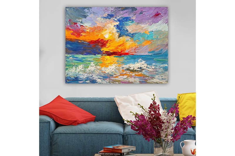 Decorative Canvas Painting 70x100 - Inredning & dekor - Tavlor & konst - Canvastavla