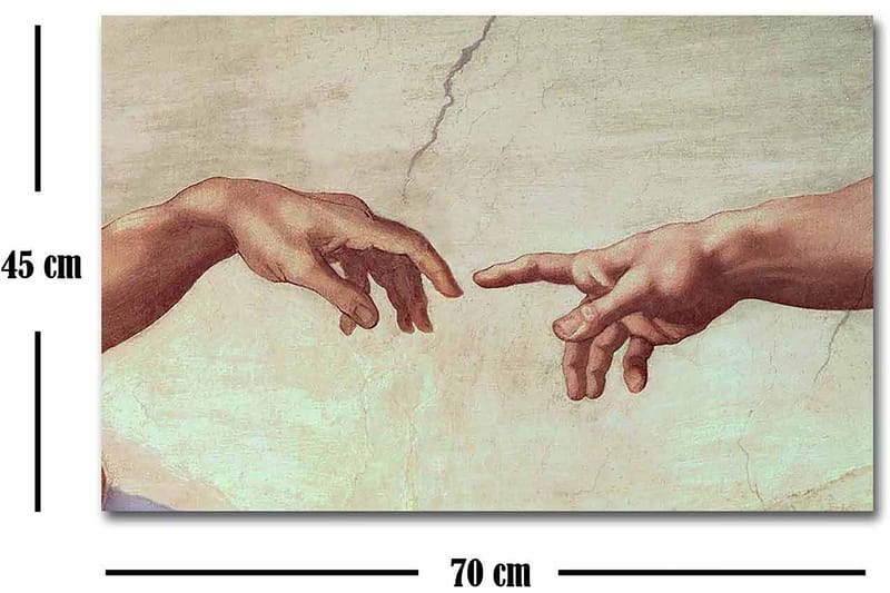 Decorative Canvas Painting 45x70 - Inredning & dekor - Tavlor & konst - Canvastavla