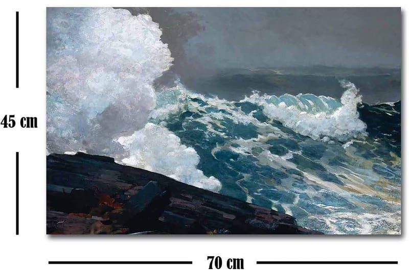 Decorative Canvas Painting 45x70 - Inredning & dekor - Tavlor & konst - Canvastavla