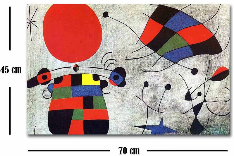 Decorative Canvas Painting 45x70 - Inredning & dekor - Tavlor & konst - Canvastavla