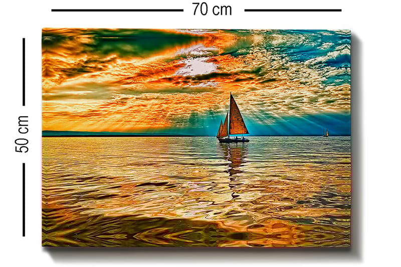 Decorative Canvas Painting 50x70 - Inredning & dekor - Tavlor & konst - Canvastavla