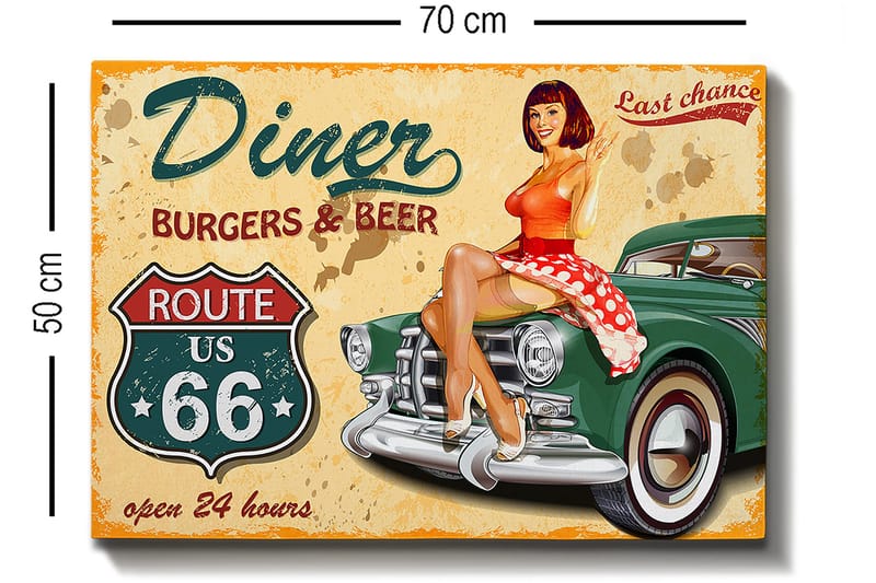 Decorative Canvas Painting 50x70 - Inredning & dekor - Tavlor & konst - Canvastavla