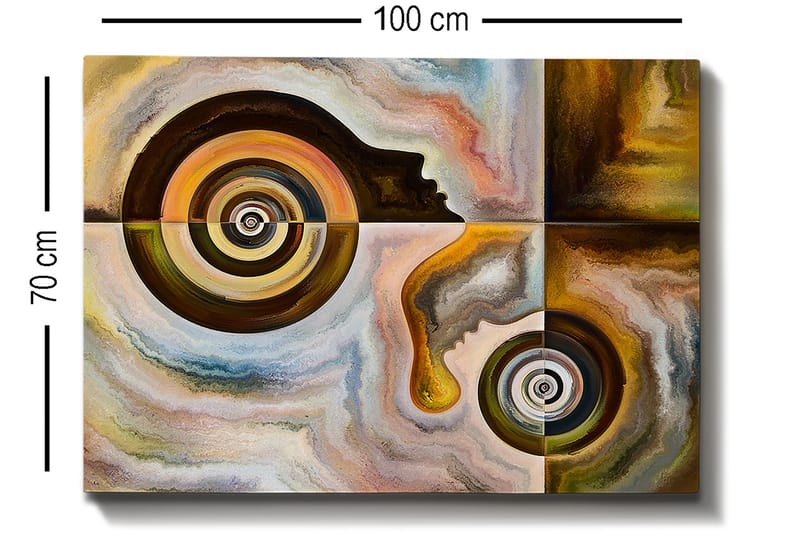 Decorative Canvas Painting 70x100 - Inredning & dekor - Tavlor & konst - Canvastavla