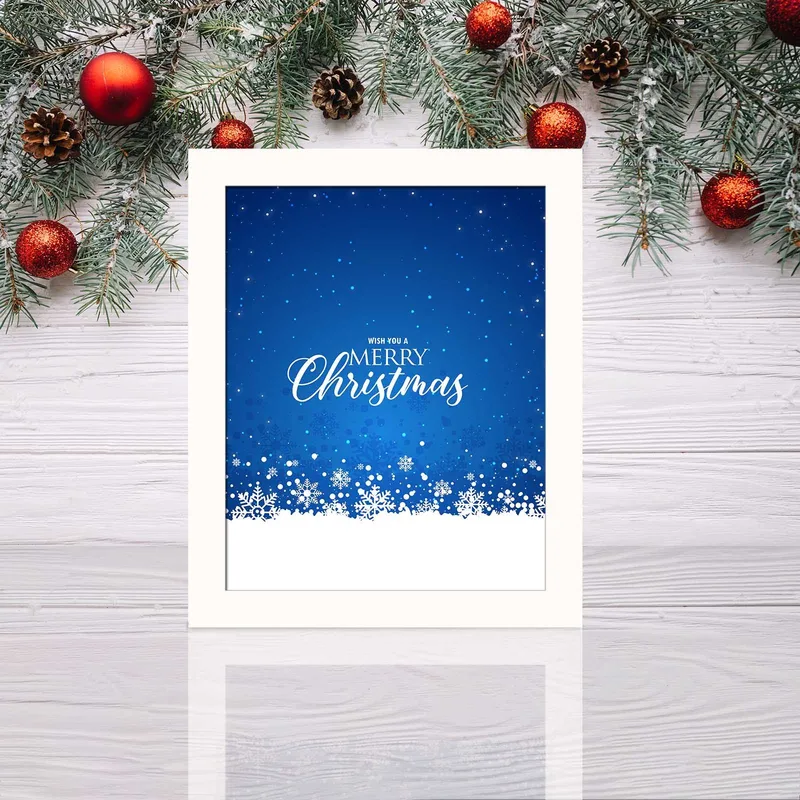 Dekorativ Inramad MDF-målning 24x29 cm - Flerfärgad - Inredning & dekor - Tavlor & konst