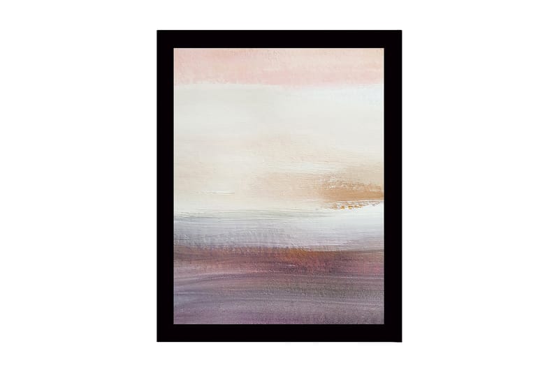 DEKORATIV INRAMAD MDF-MÅLNING 41x56 cm Flerfärgad - Inredning & dekor - Tavlor & konst