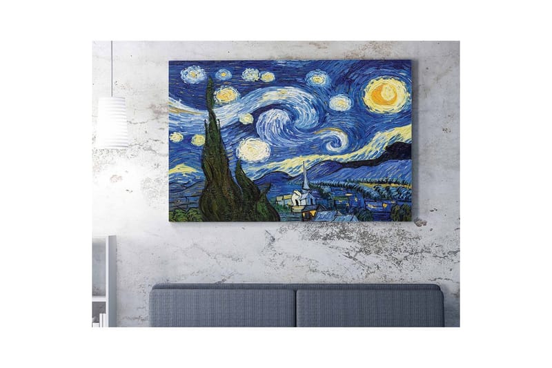 Dekorativt Dorosmålning Marro Flerfärgad - 50 x 70 cm - Inredning & dekor - Tavlor & konst - Canvastavla