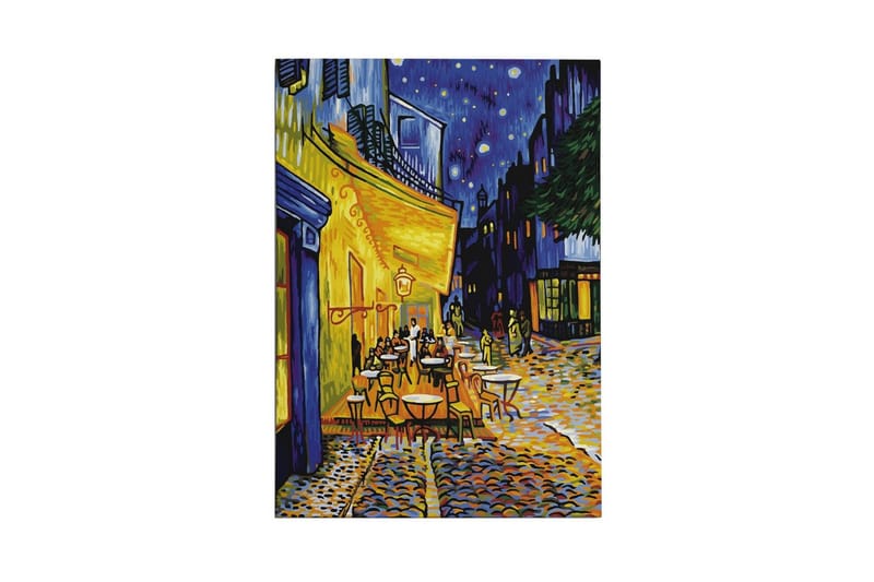 Dekorativt Dorosmålning Marro Flerfärgad - 50 x 70 cm - Inredning & dekor - Tavlor & konst - Canvastavla