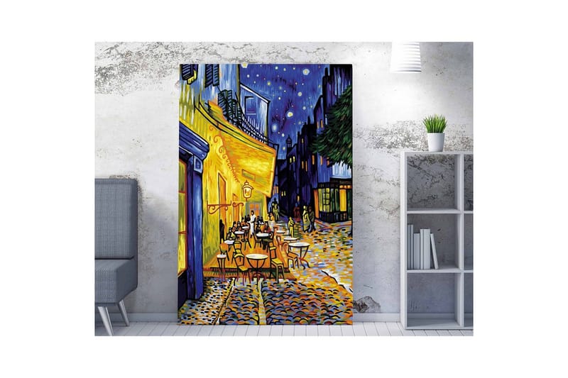 Dekorativt Dorosmålning Marro Flerfärgad - 50 x 70 cm - Inredning & dekor - Tavlor & konst - Canvastavla