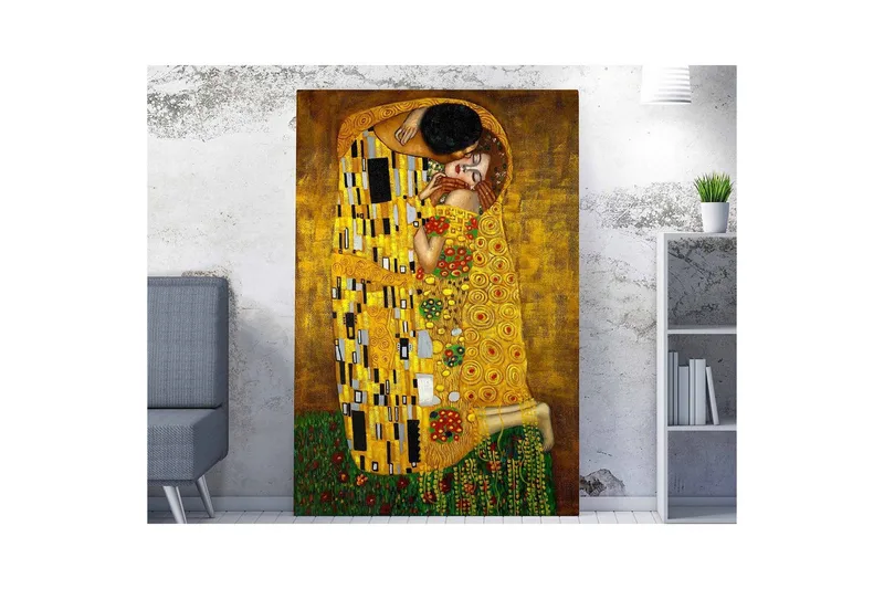 Dekorativt Dorosmålning Marro Flerfärgad - 50 x 70 cm - Inredning & dekor - Tavlor & konst - Canvastavla