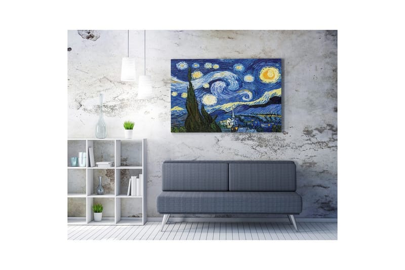 Dekorativt Dorosmålning Marro Flerfärgad - 70 x 100 cm - Inredning & dekor - Tavlor & konst - Canvastavla