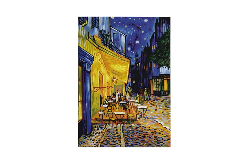 Dekorativt Dorosmålning Marro Flerfärgad - 70 x 100 cm - Inredning & dekor - Tavlor & konst - Canvastavla
