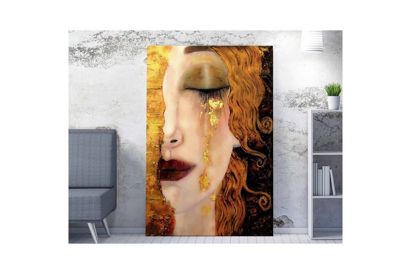 Dekorativt Dorosmålning Marro Flerfärgad - 70 x 100 cm - Inredning & dekor - Tavlor & konst - Canvastavla