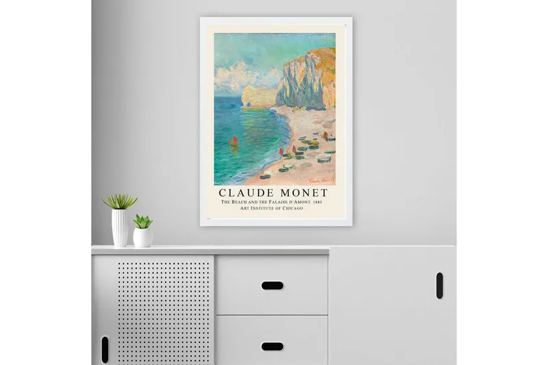 Dekorativt Inramad Målning Estevan Frameo Flerfärgad (55 x 75 cm) - Multifärgad - Inredning & dekor - Tavlor & konst - Måla själv - Gör det själv tavlor