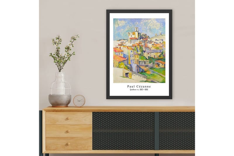 Dekorativt Inramad Målning Maroubridge Ticoman Mångfärgad (35 x 45 cm) - Multifärgad - Inredning & dekor - Tavlor & konst - Måla själv - Gör det själv tavlor