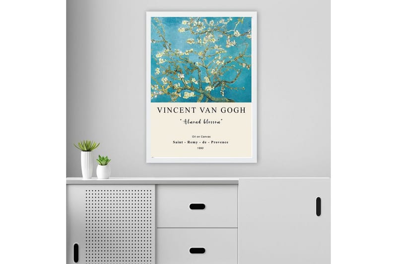 Dekorativt Inramad Målning Masafumi Frameo Multicolor (55 x 75 cm) - Multifärgad - Inredning & dekor - Tavlor & konst - Måla själv - Gör det själv tavlor