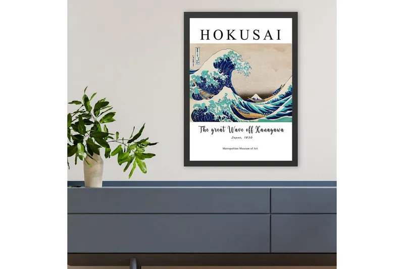 Dekorativt Inramad Målning Masafumi Ticoman Multicolor (35 x 45 cm) - Multifärgad - Inredning & dekor - Tavlor & konst - Måla själv - Gör det själv tavlor