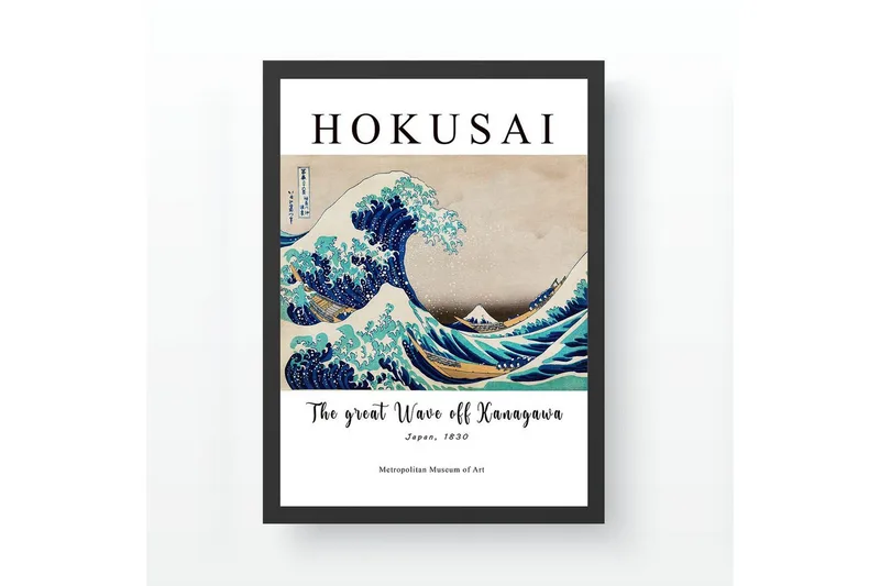 Dekorativt Inramad Målning Masafumi Ticoman Multicolor (35 x 45 cm), Multifärgad