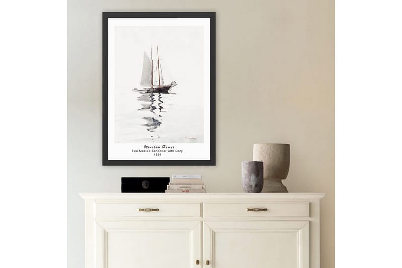 Dekorativt Inramad Målning Toranland Ticoman Mångfärg (35 x 45 cm) - Multifärgad - Inredning & dekor - Tavlor & konst - Måla själv - Gör det själv tavlor