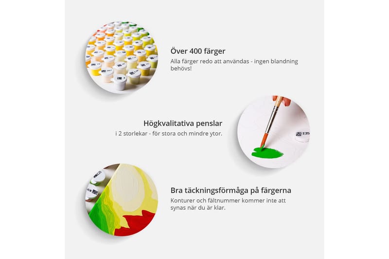 Gör-det-själv Målningar Black & White 60x40 cm - Artgeist sp. z o. o. - Inredning & dekor - Tavlor & konst - Måla själv - Gör det själv tavlor