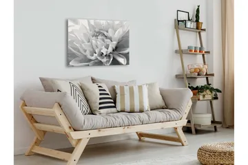 Gör-det-själv Målningar Black & White Flower 60x40 cm - Artgeist sp. z o. o. - Inredning & dekor - Tavlor & konst - Måla själv - Gör det själv tavlor