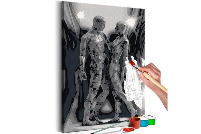 Gör-det-själv Målningar Couple  40x60 cm - Artgeist sp. z o. o. - Inredning & dekor - Tavlor & konst - Måla själv - Gör det själv tavlor