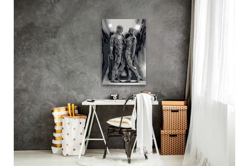 Gör-det-själv Målningar Couple  40x60 cm - Artgeist sp. z o. o. - Inredning & dekor - Tavlor & konst - Måla själv - Gör det själv tavlor