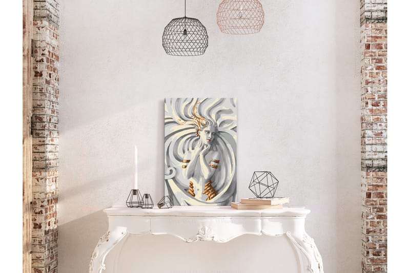 GÖR-DET-SJÄLV Målningar Medusa  40x60 cm - Artgeist sp. z o. o. - Inredning & dekor - Tavlor & konst - Måla själv - Gör det själv tavlor