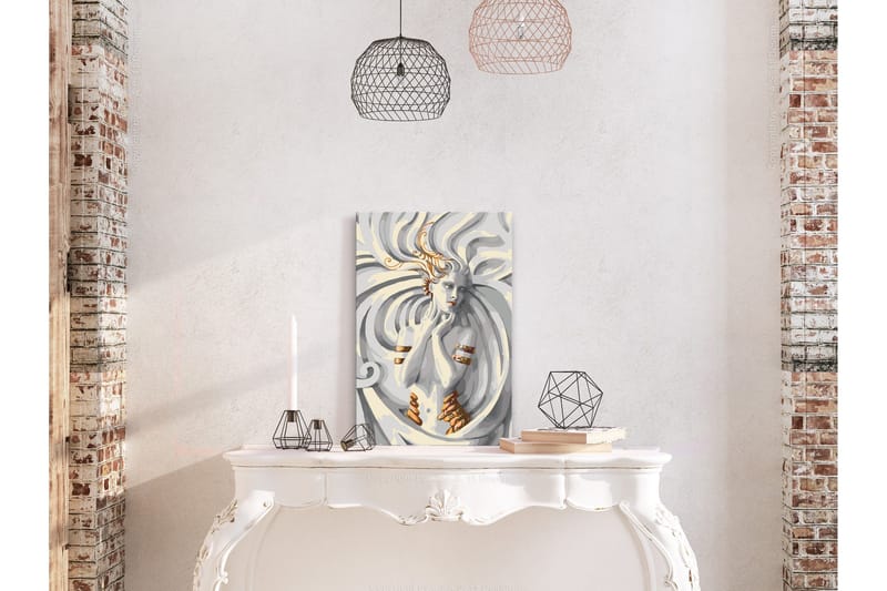 Gör-det-själv Målningar Medusa  40x60 cm - Artgeist sp. z o. o. - Inredning & dekor - Tavlor & konst - Måla själv - Gör det själv tavlor