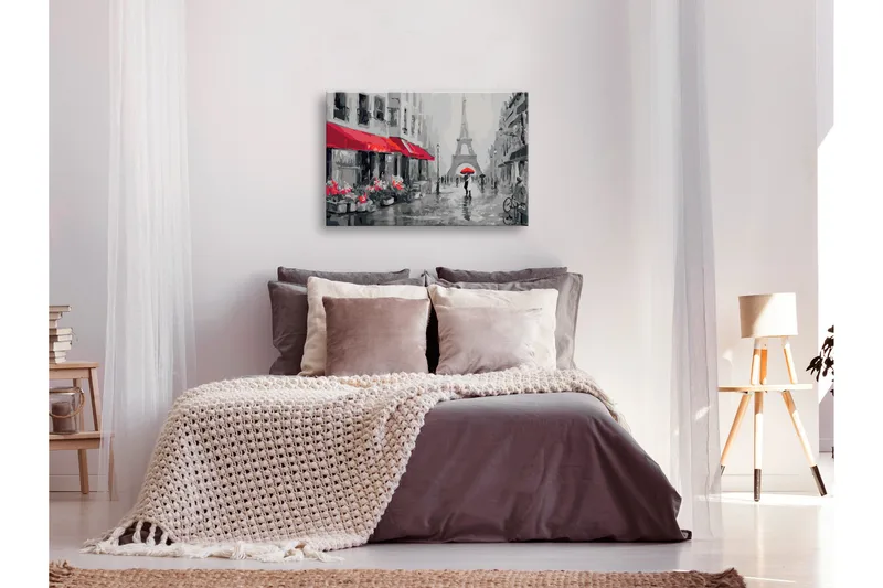 Gör-det-själv Målningar Rainy Paris  60x40 cm - Artgeist sp. z o. o. - Inredning & dekor - Tavlor & konst - Måla själv - Gör det själv tavlor