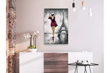 Gör-det-själv Målningar Parisian Girl 40x60 cm - Artgeist sp. z o. o. - Inredning & dekor - Tavlor & konst - Måla själv - Gör det själv tavlor