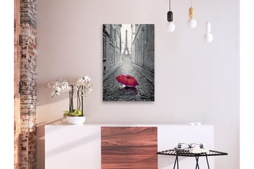 Gör-det-själv Målningar Paris Red Umbrella 40x60 cm - Artgeist sp. z o. o. - Inredning & dekor - Tavlor & konst - Måla själv - Gör det själv tavlor