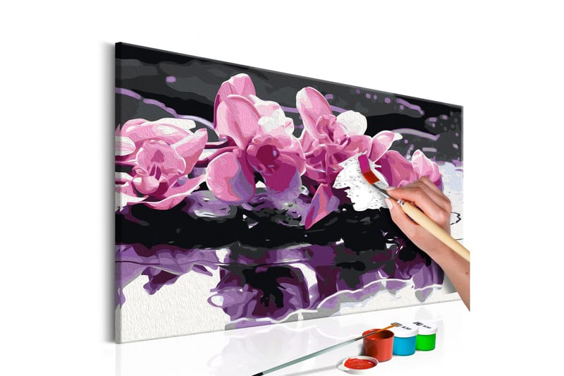 Gör-det-själv Målningar Purple Orchid 60x40 cm, Artgeist sp. z o. o.