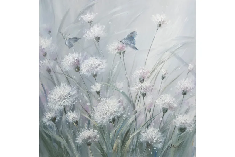 Oljemålning Maskrosor 60x60cm