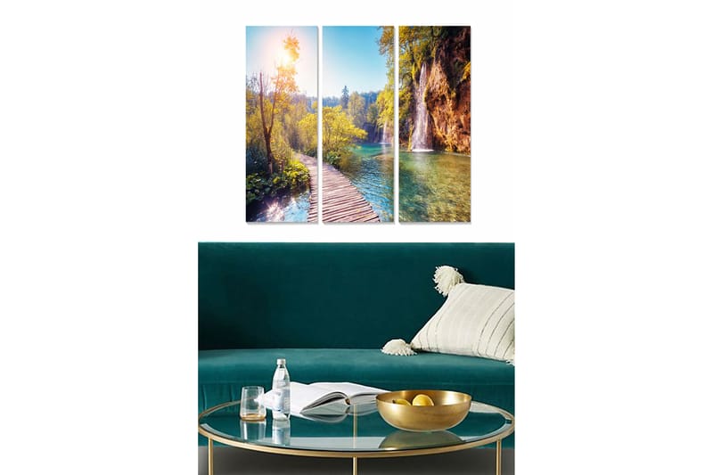 CANVASTAVLA Scenic 3-pack Flerfärgad 20x50 cm - Inredning & dekor - Tavlor & konst - Poster & print