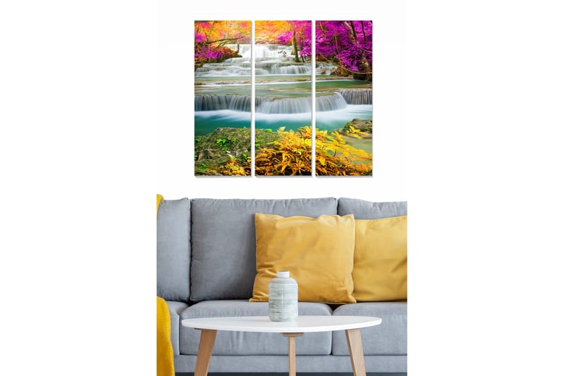 CANVASTAVLA Scenic 3-pack Flerfärgad 20x50 cm - Poster & print