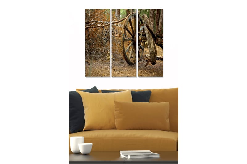 CANVASTAVLA Scenic 3-pack Flerfärgad 20x50 cm - Poster & print
