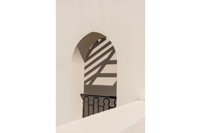Poster Balcony 50x70 cm - Vit - Inredning & dekor - Tavlor & konst - Poster & print