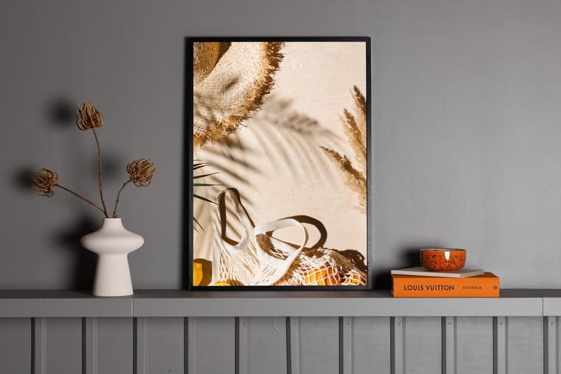 Poster Beach 50x70 cm - Beige - Inredning & dekor - Tavlor & konst - Poster & print