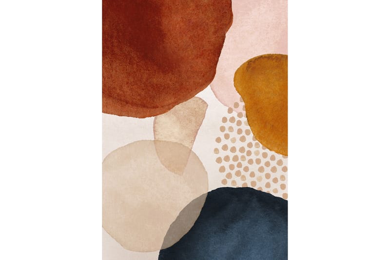 Poster Circles 70x100 cm - Beige - Inredning & dekor - Tavlor & konst - Poster & print