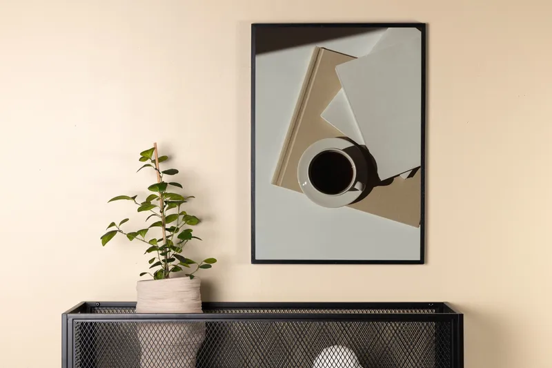 Poster Coffee 50x70 cm - Vit - Inredning & dekor - Tavlor & konst - Poster & print