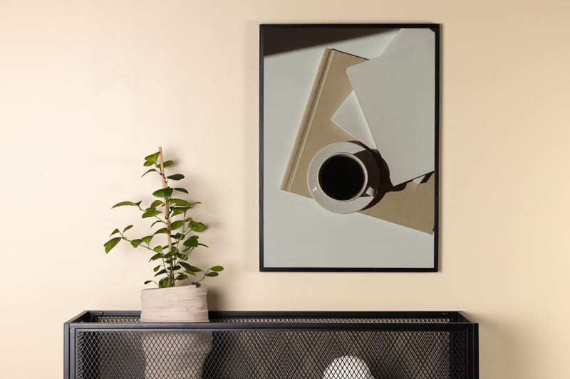 Poster Coffee 70x100 cm - Vit - Inredning & dekor - Tavlor & konst - Poster & print