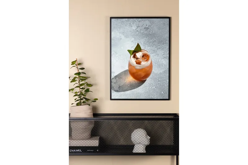 Poster Drink 30x40 cm - Grå - Inredning & dekor - Tavlor & konst - Poster & print