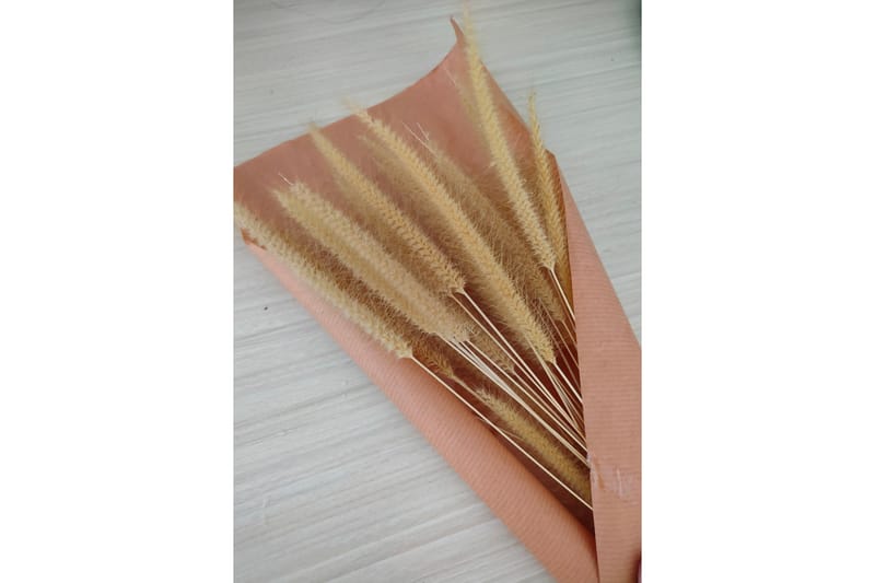Poster Dry flowers 21x30 cm - Rosa/Beige - Inredning & dekor - Tavlor & konst - Poster & print