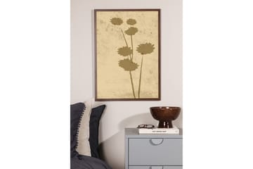 Poster Flower art 21x30 cm - Beige - Inredning & dekor - Tavlor & konst - Poster & print