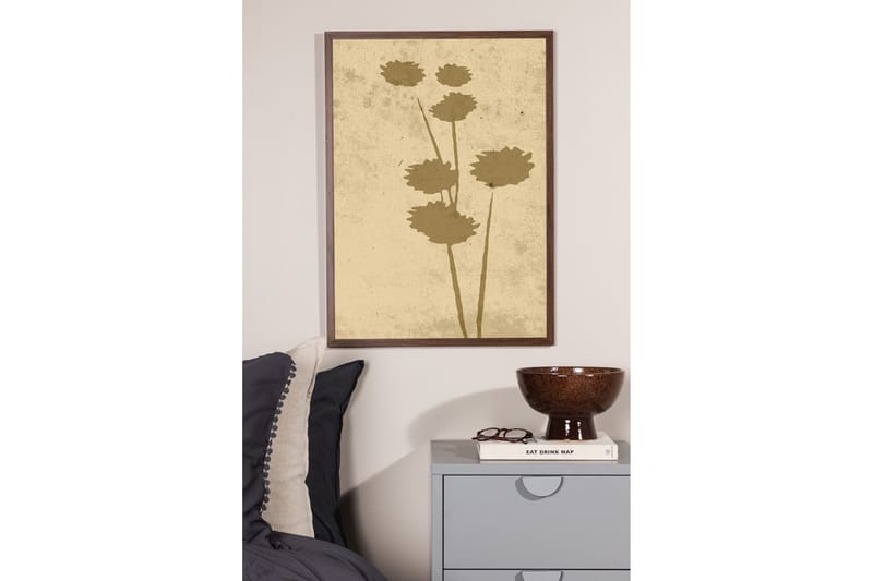 Poster Flower art 50x70 cm - Beige - Inredning & dekor - Tavlor & konst - Poster & print